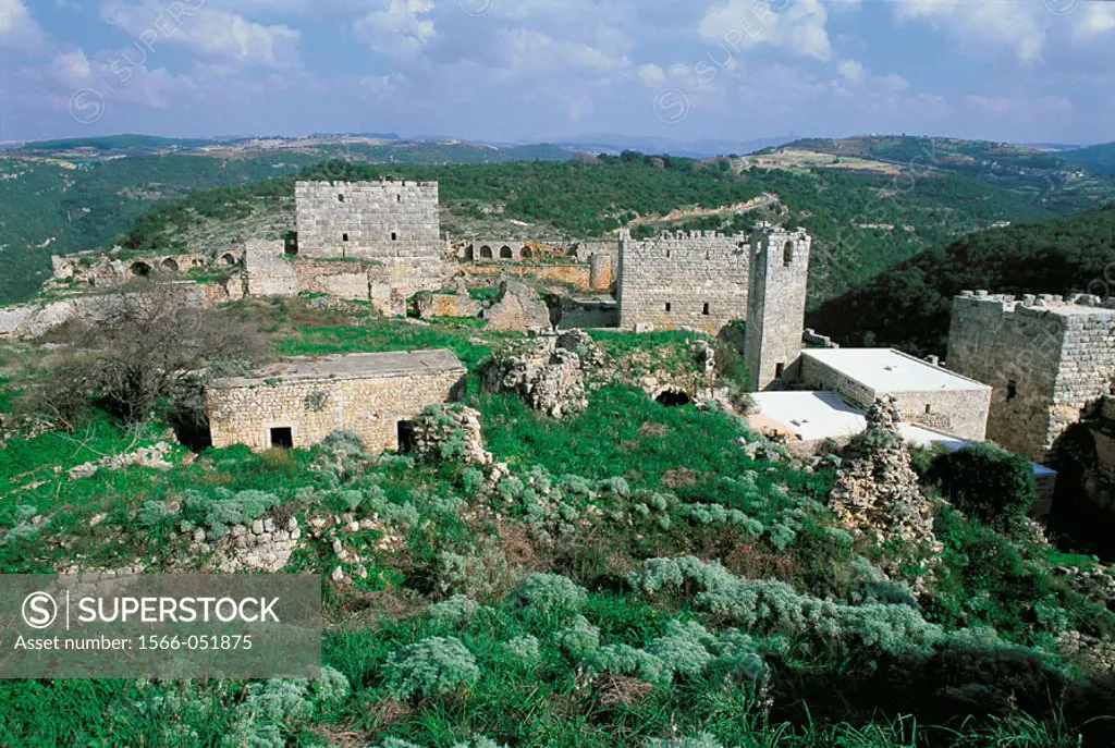 Qalaat Saladin (Saladin´s Castle or Saone Fortress). Syria