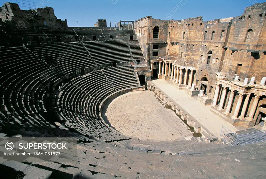 Roman theater. Bosra. Syria
