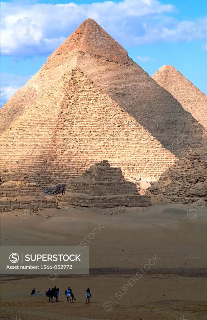 Pyramids. Gizeh. Egypt
