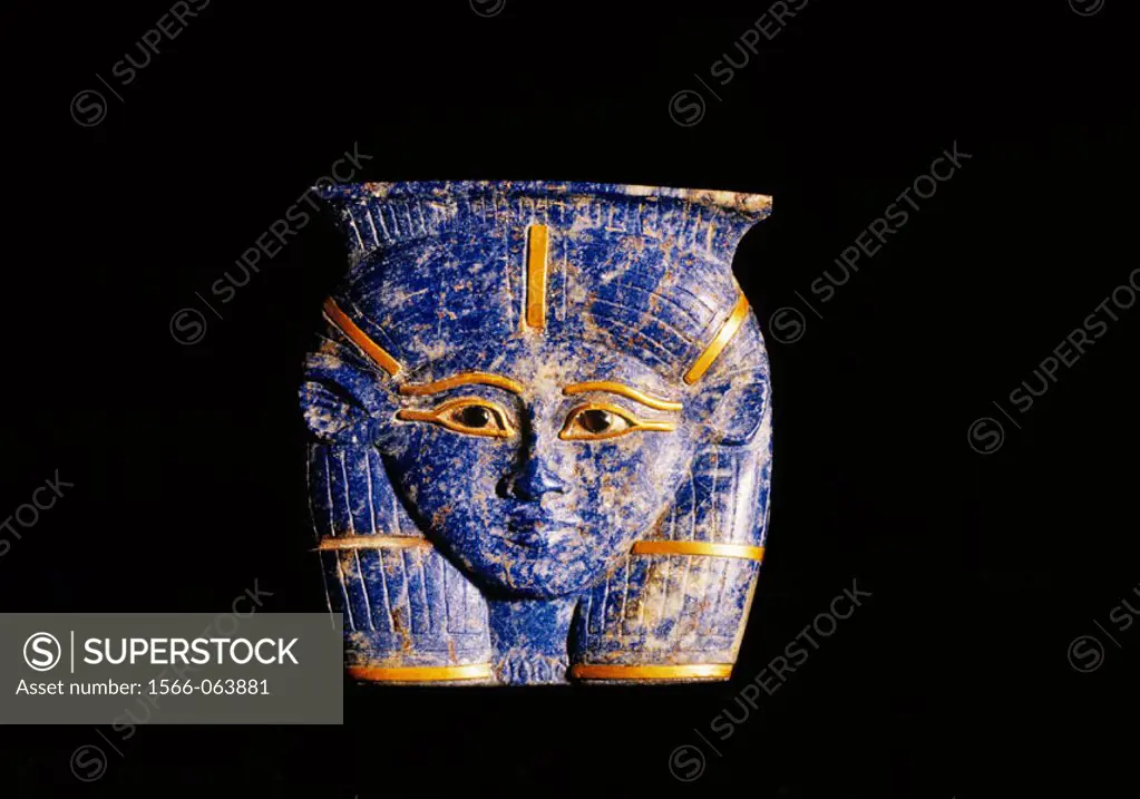 Small head of Hator. Egyptian Museum. Egypt