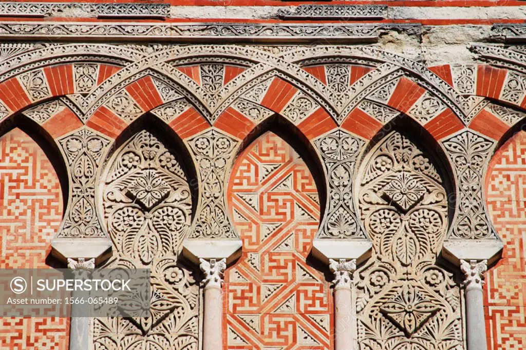The Great Mosque of Córdoba, detail. Andalusia. Spain