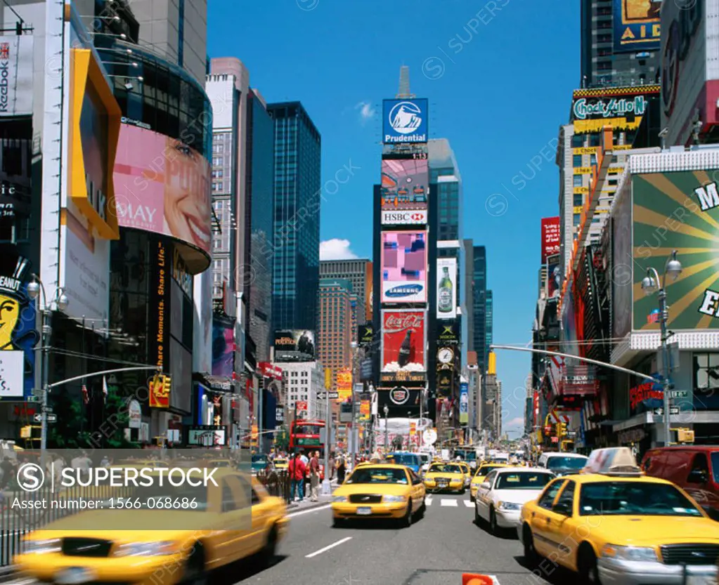 Times Square. Manhattan. New York City. USA