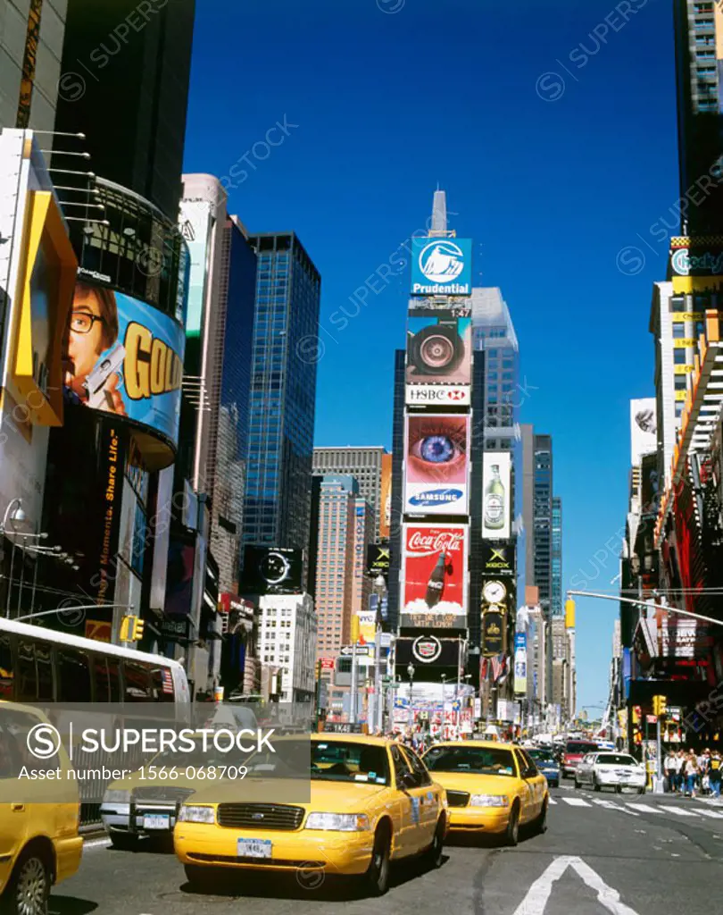 Times Square, Manhattan. New York City. USA