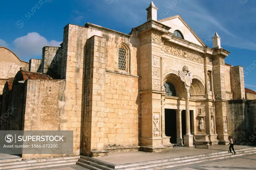 Cathedral of Santa Maria la Menor (1514). Santo Domingo. Dominican Republic