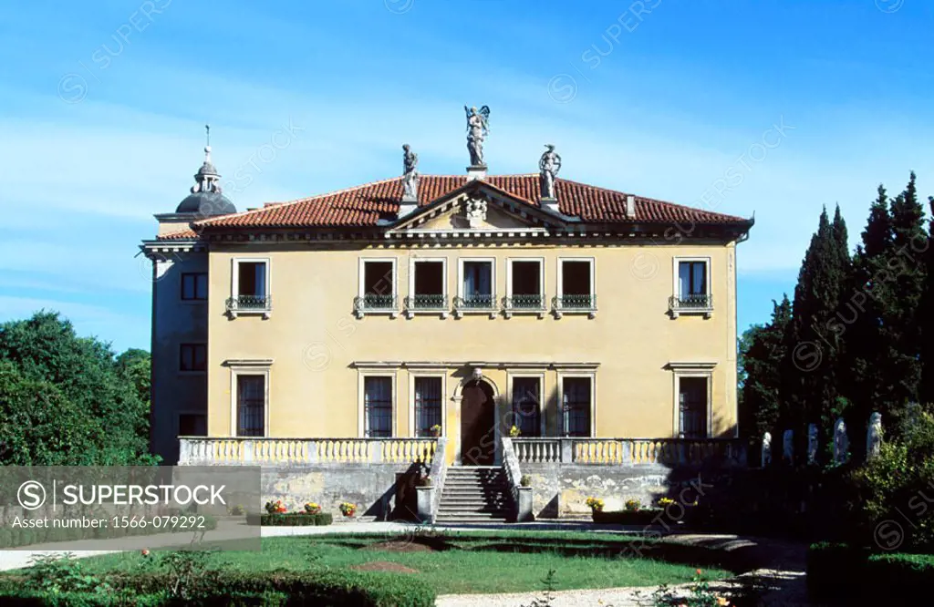 Villa Valmarana ai Nani (by Andrea Palladio, 1688). Vicenza. Veneto, Italy