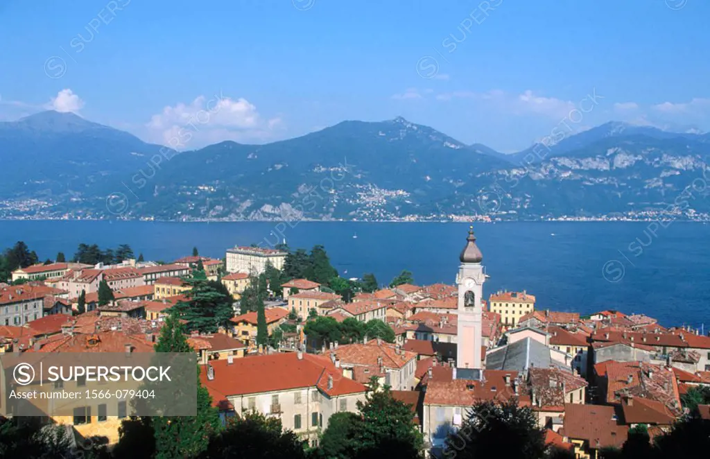 Menaggio with Lake Como at the background. Lombardy, Italy