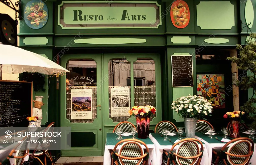 ´Rest des Arts´ restaurant. Mougins, French Riviera, Côte d´Azur. Provence, France
