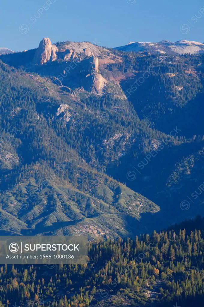 Sierra Nevada view from Buena Vista Peak, Kings Canyon National Park, California