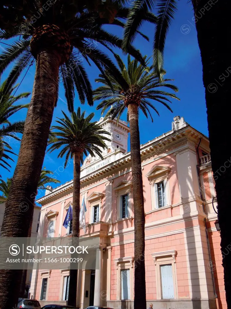 Town Hall, Ajaccio  Corse-du-Sud, Corsica, France