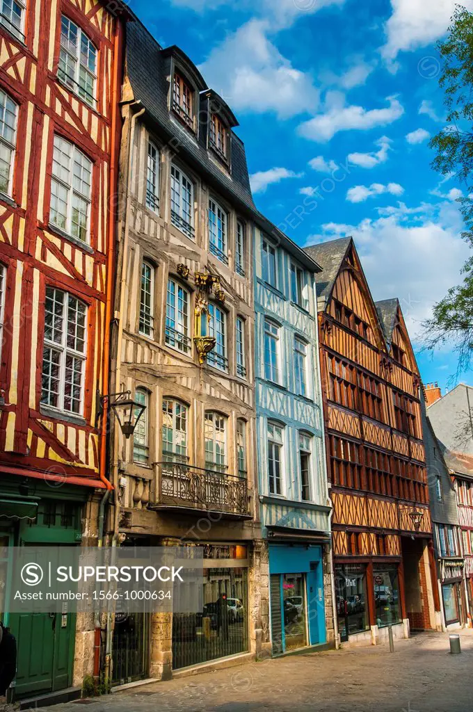 Place Barthelemy, Rouen, France , Europe