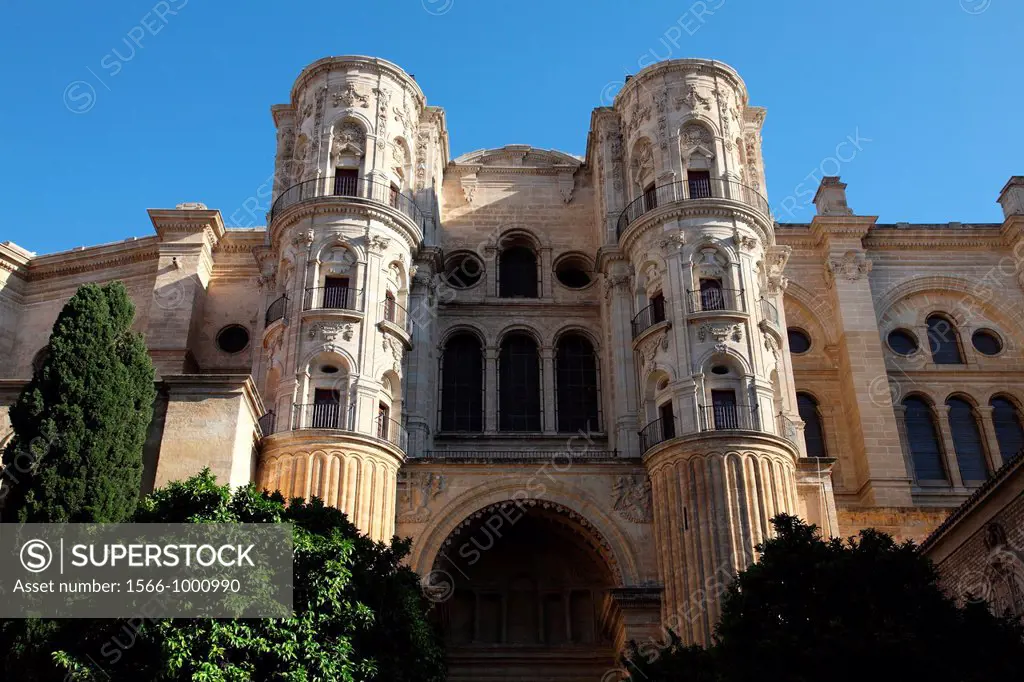 Cathedral of Malaga, Malaga, Andalucia, Spain