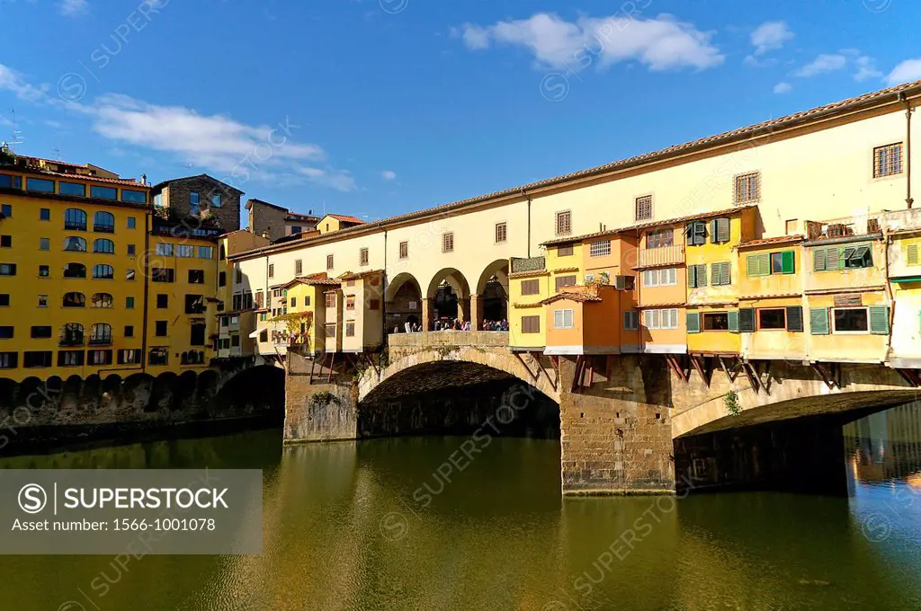 Florence Italy  Ponte Vecchio in the historical city of Florence