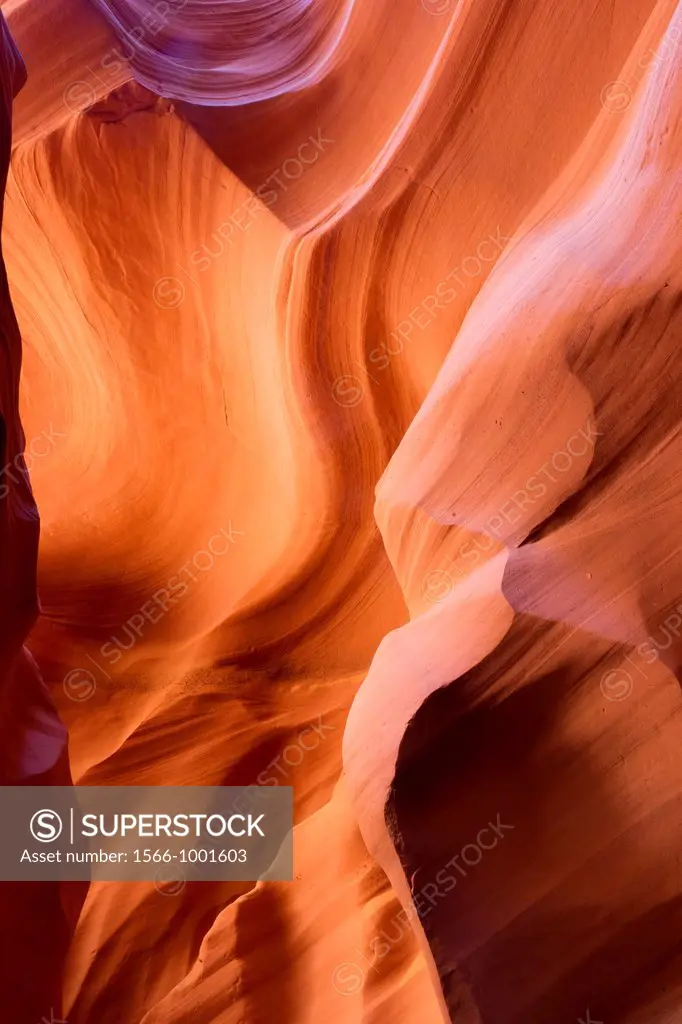 United States, Arizona, Page , Navajo reservation near Page, canyon X.