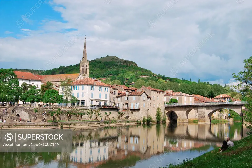 Saint Antonin Noble Val. France