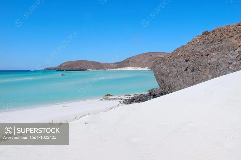 Mexico, Baja California, Pichilingue Peninsula, Balandra beach