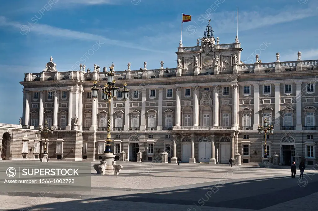 The Palacio Real, Madrid, Spain