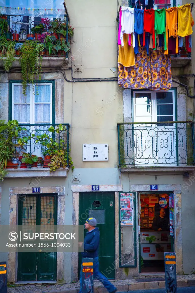 Bairro Alto district, Lisbon, Portugal, Europe