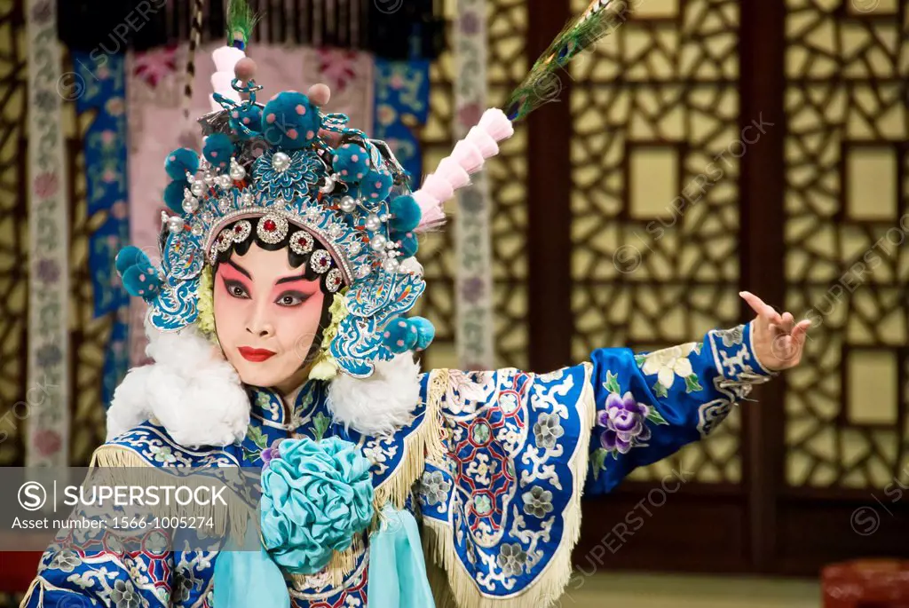 Traditional Chinese Opera, Beijing, China.