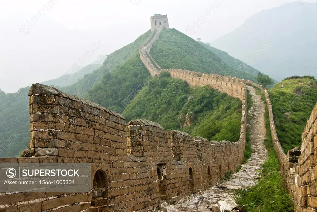 Great wall of China from Jinshanling to Simatai, Hebei Province, China.