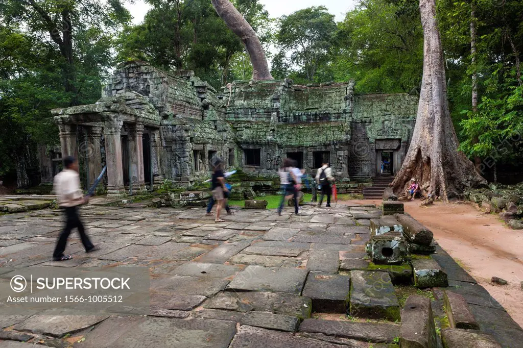 Ta Prohm is the modern name of a temple at Angkor, Siem Reap Province, Cambodia, built in the Bayon style largely in the late 12th and early 13th cent...