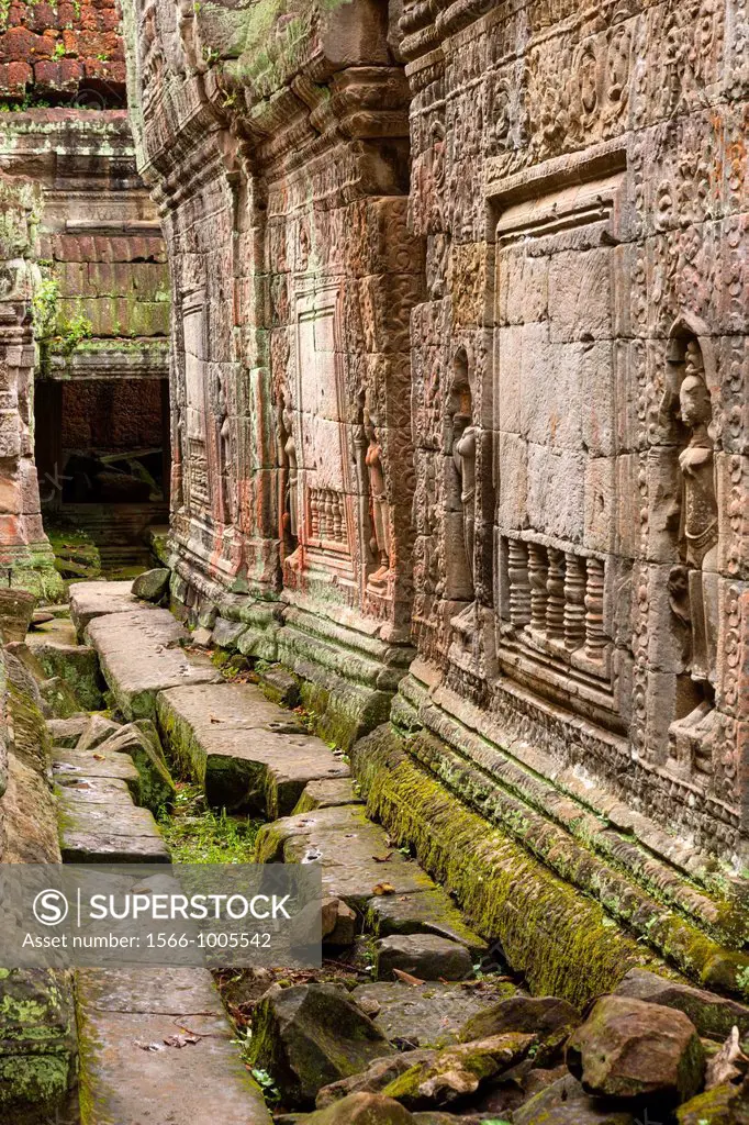 Preah KhanPrah Khan, Sacred Sword, is a temple at Angkor, Cambodia, built in the 12th century for King Jayavarman VII, It is located northeast of Angk...