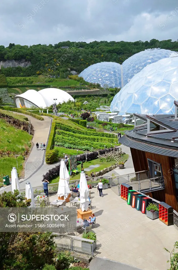 the eden project is a tourist attraction and a horticultural conservation and research centre in cornwall, england, uk