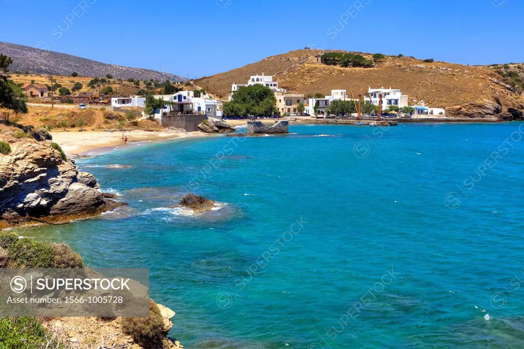 Tip of Naxos - a former mining port Moutsouna, Naxos Greece