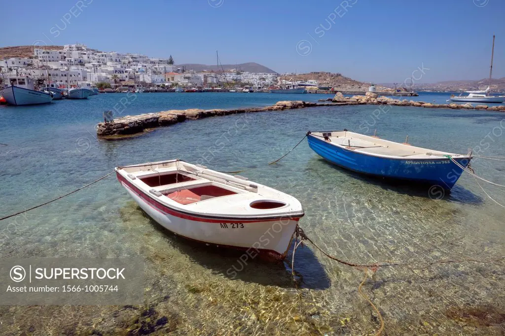 Fishing port of Naoussa, Paros, Greece