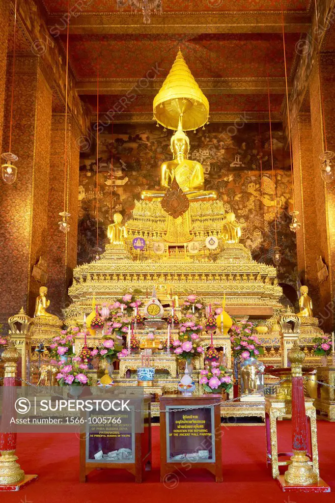 Thailand - Bangkok, Wat Pra Kaeo - Grand Royal Palace, Wat PoTemple, Esmerald Buddha