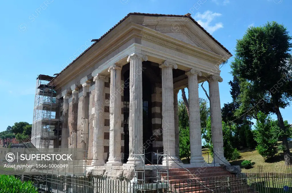 Temple Portunos Boario forum. Rome