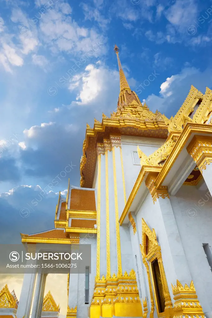 Thailand - Bangkok, Wat Traimit Temple