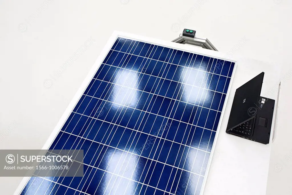 Solar panel in quality control