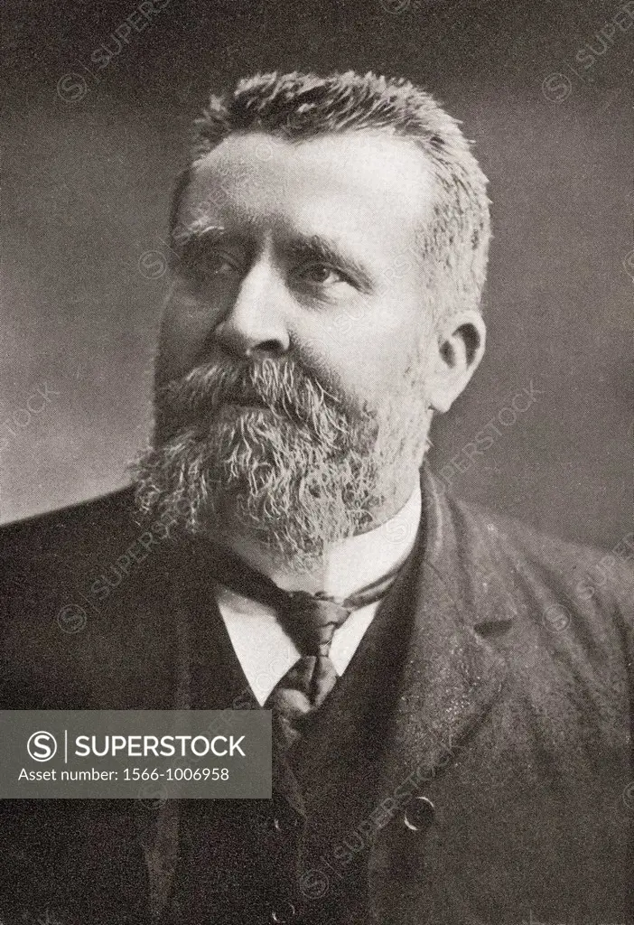 Jean Léon Jaurès, 1859- 1914  French Socialist leader  From The Year 1914 Illustrated