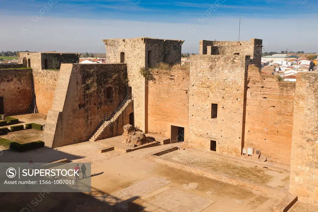 Niebla, Huelva Province, Andalusia, southern Spain  The Castle of the Guzmans