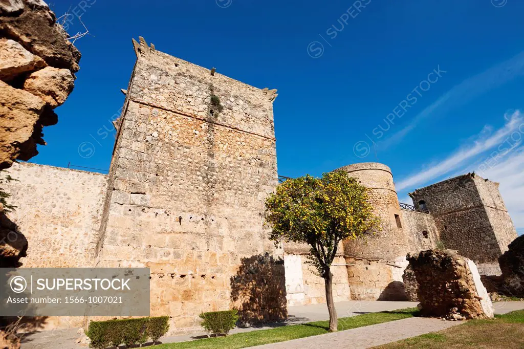 Niebla, Huelva Province, Andalusia, southern Spain  The Castle of the Guzmans