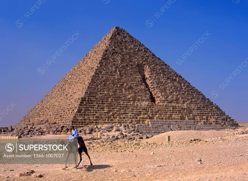 Pyramid of Menkaure, Giza, Cairo, Egypt,