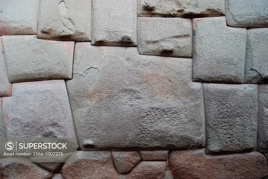 Stone of twelve angles Hatum Rumiyoc, Cuzco, Peru