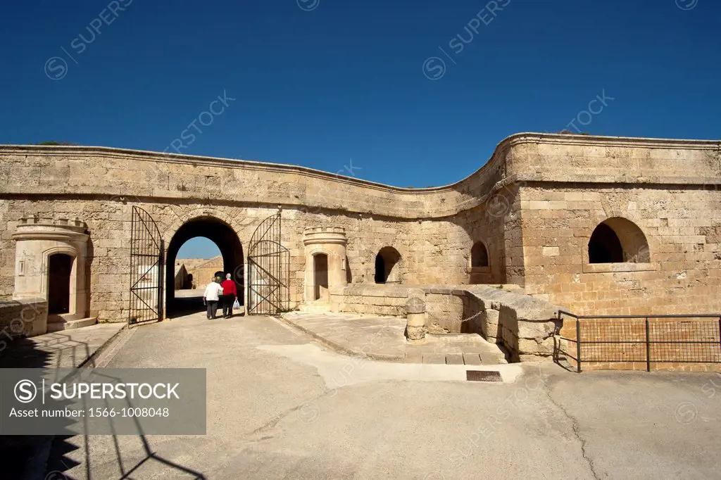 stronghold of Hornabeque, Fortress of Isabel II, nineteenth century Puerto La Mola of Mahon Menorca Spain Balearic Islands