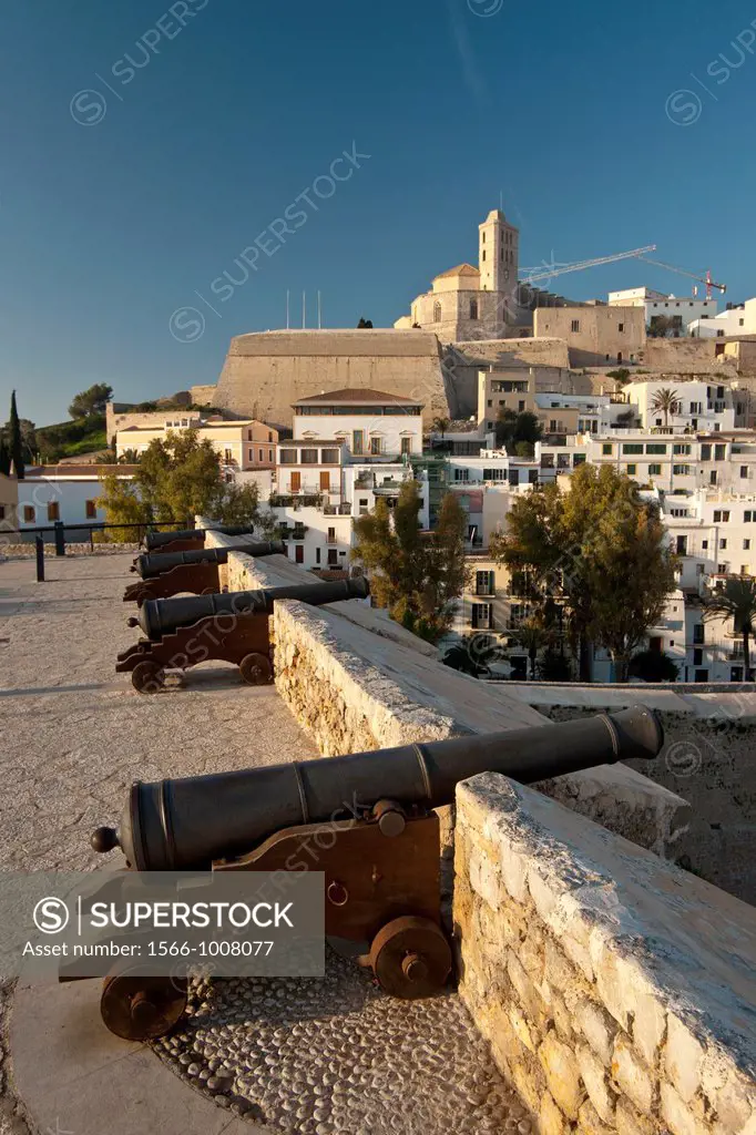 bastion of Santa Tecla, Dalt Vila Ibiza Spain Balearic islands