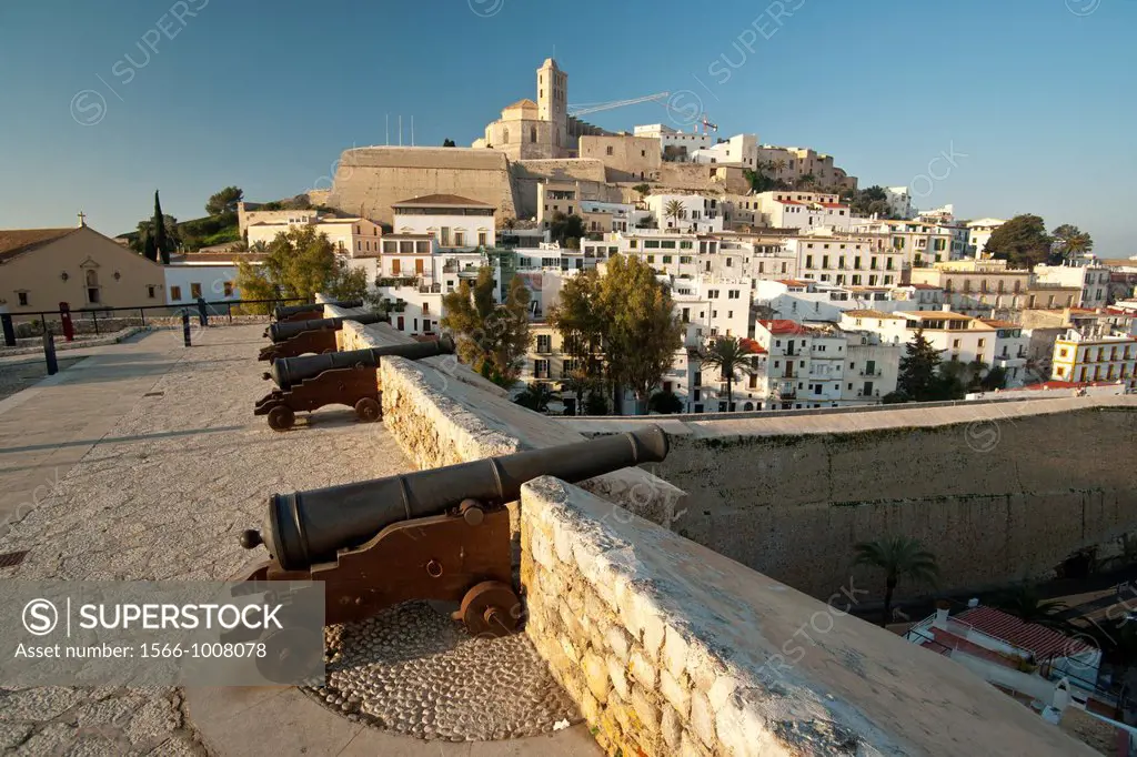 bastion of Santa Tecla, Dalt Vila Ibiza Spain Balearic islands