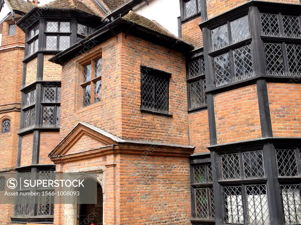 Eastgate house, Elizabethan townhouse built by Sir Peter Buck, City Alderman, Major of Rochester and Clerck ofv the Cheque at the Royal Dockyard  City...