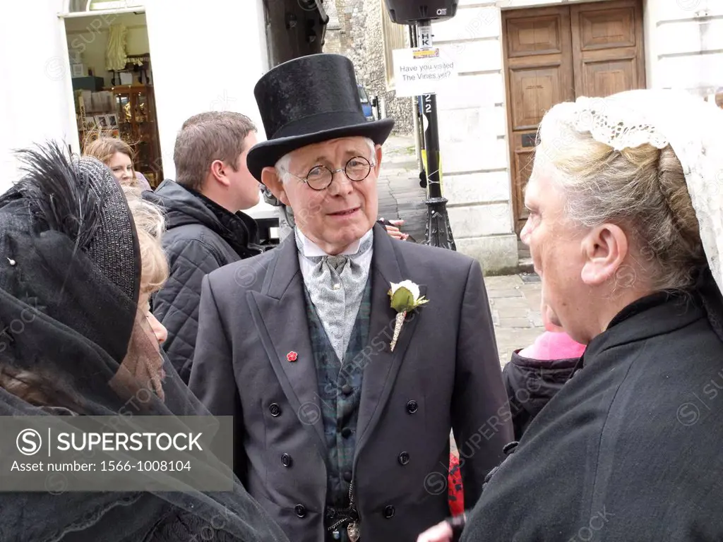 The Rochester Dickens Summer Festival took place on June celebrating the anniversary of Dickens birth  City of Rochester  England  United Kingdom.