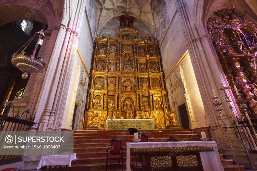 Carmona, Seville Province, Spain  Interior of Prioral de Santa Maria  Priory of Santa Maria