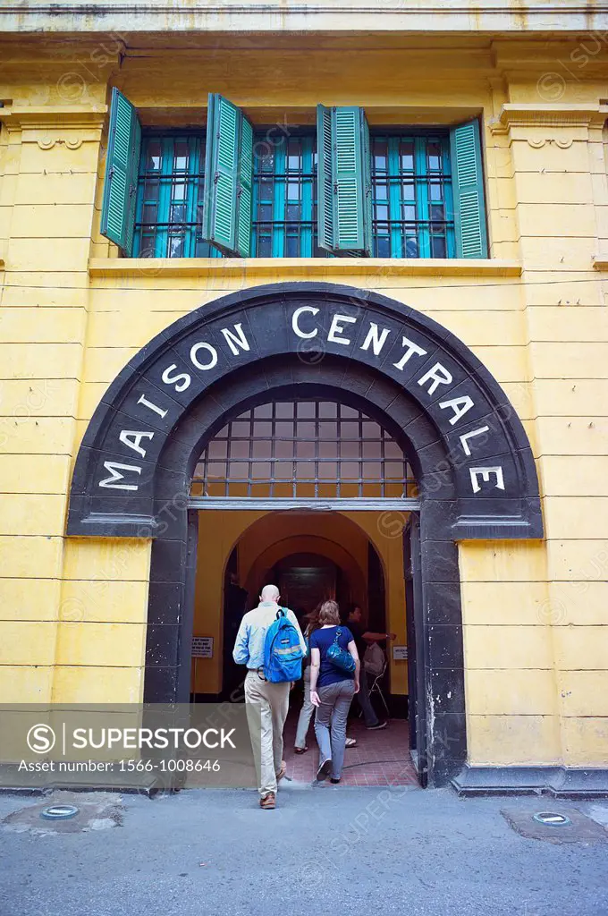 An old Hanoi prison converted into the Mission Centrale Museum