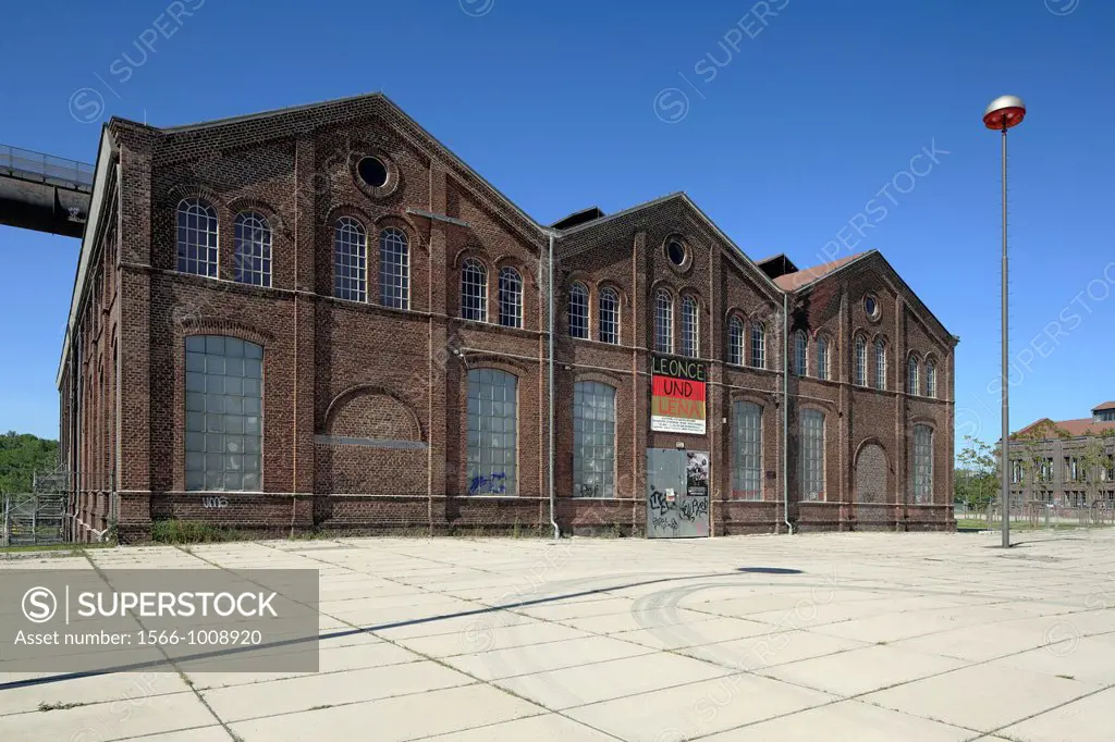 Germany, Dortmund, Ruhr area, Westphalia, North Rhine-Westphalia, NRW, Dortmund-Hoerde, Phoenix West, former blast furnace plant, Phoenix hall, factor...