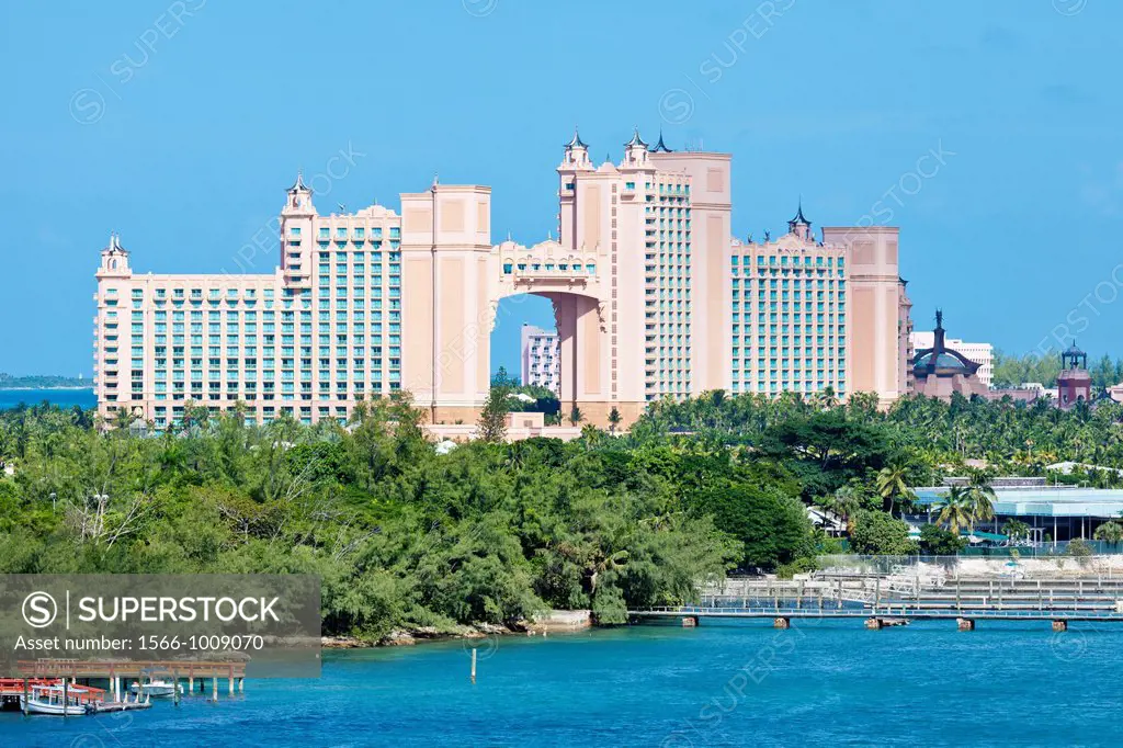 Atlantis Paradise Island Resort and Waterpark on Paradise Island in Nassau, Bahamas