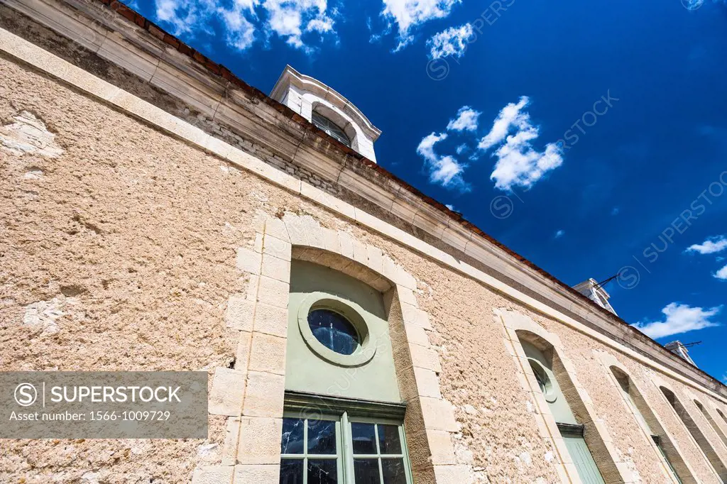 Detail of the stables at Ancy-le-Franc, Burgundy, France, Europe