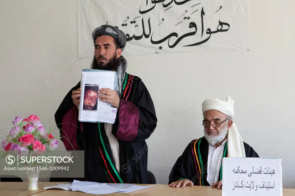 court case in Kunduz Afghanistan