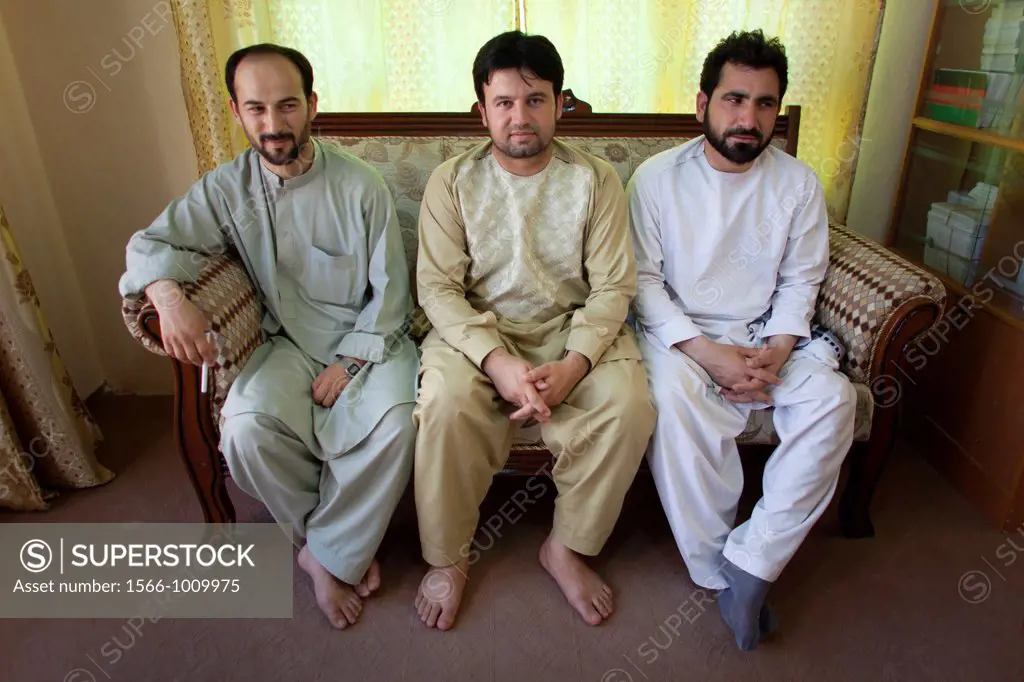lawyers of AIBA, a lawyers association in Kunduz, Afghanistan