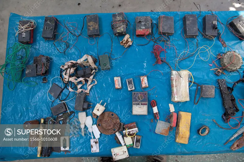 police captured ammunition from islamic fundamentalists meant for a suicide attack